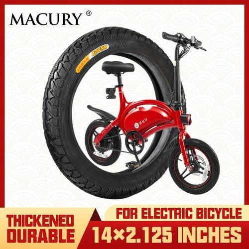14x2.125 Inch Pneumatic Tire Inner Tube Inflatable Tyre City Road - VirtuousWares:Global