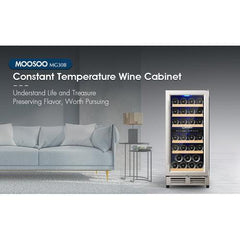 15 Inch Dual Zone Wine Cooler Refrigerator Wine Fridge - VirtuousWares:Global