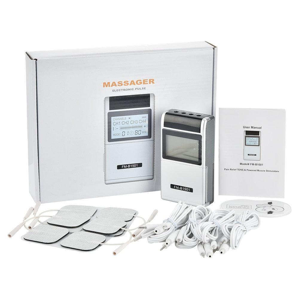 15 Mode Electric Tens Muscle Stimulator Ems Acupuncture Body Massage - VirtuousWares:Global