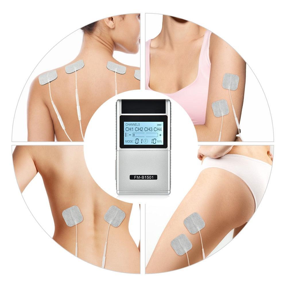 15 Mode Electric Tens Muscle Stimulator Ems Acupuncture Body Massage - VirtuousWares:Global
