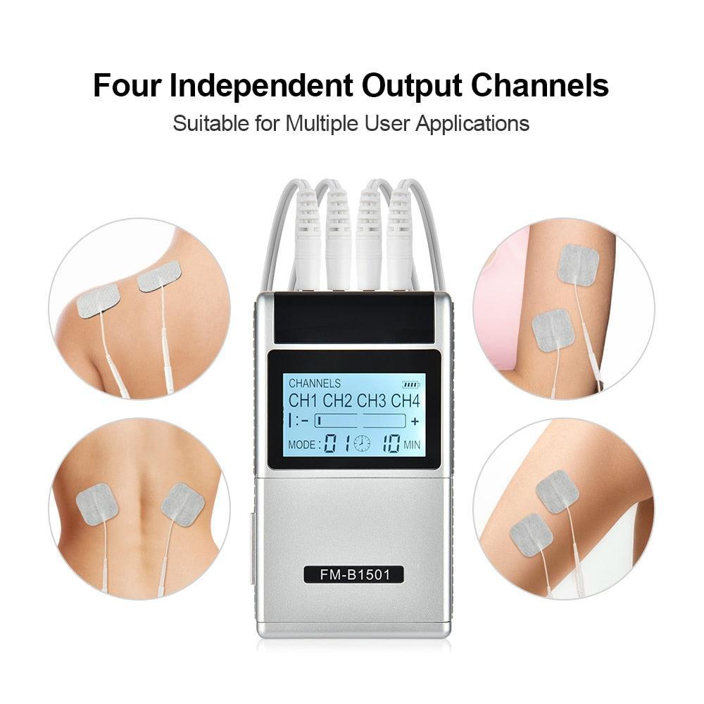 15 Mode Electric Tens Muscle Stimulator Ems Acupuncture Body Massage - VirtuousWares:Global