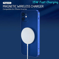 15w Magnetic Magsafe QI Wireless Charger for Iphone 12 Huawei Samsung - VirtuousWares:Global