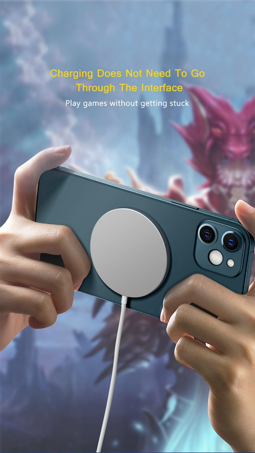 15w Magnetic Magsafe QI Wireless Charger for Iphone 12 Huawei Samsung - VirtuousWares:Global