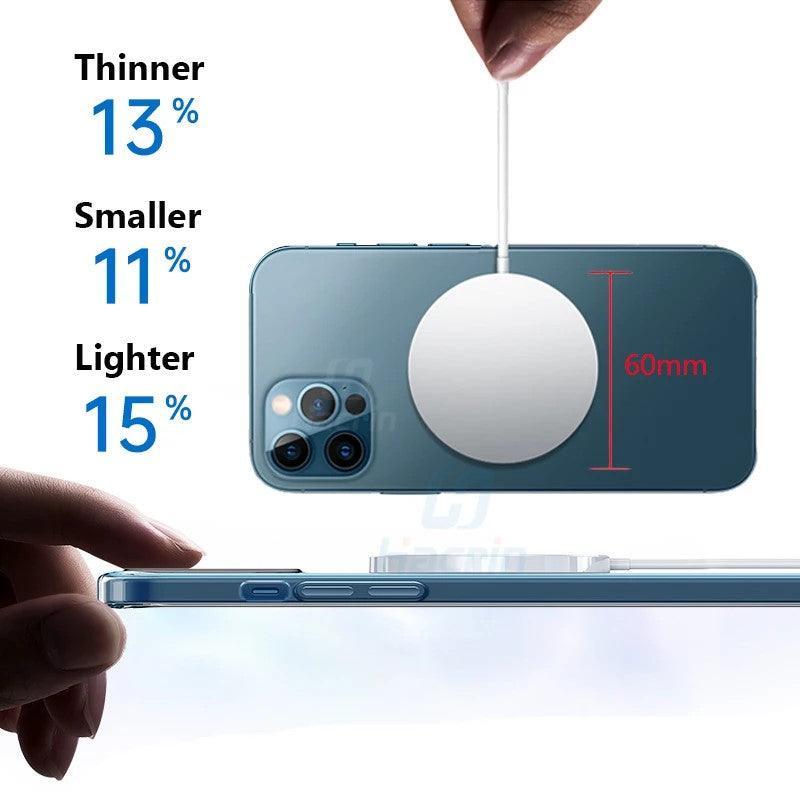 15w Magnetic Magsafe QI Wireless Charger for Iphone 12 Huawei Samsung - VirtuousWares:Global