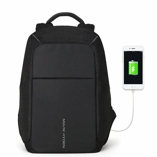 Multifunctional Leisure Backpack With Usb Charging Port