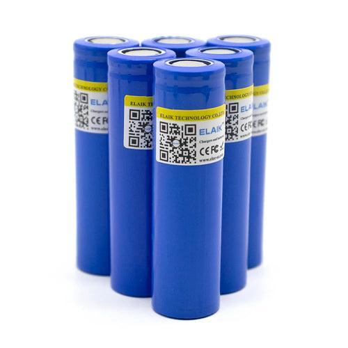18650 Battery Rechargeable Battery 3.7V 18650 1300mAh Capacity Li-ion - VirtuousWares:Global