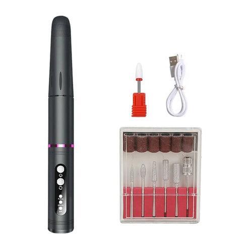 19000RPM Electric Nail Art Machine USB Cordless Nail Drill for Nail - VirtuousWares:Global