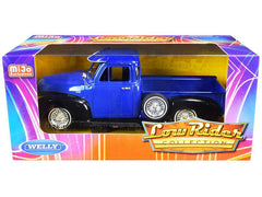 1953 Chevrolet 3100 Pickup Truck Blue and Black \Low Rider - VirtuousWares:Global