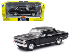 1964 Chevrolet Nova SS Black \Muscle Car Collection\" 1/25 Diecast - VirtuousWares:Global