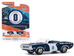 1971 Dodge Challenger Convertible Official Pace Car #0 Blue and White - VirtuousWares:Global