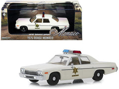 1975 Dodge Monaco Cream \Hazzard County Sheriff\" 1/43 Diecast Model - VirtuousWares:Global