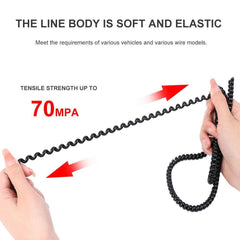 1M Electric Scooter Line Protector Covers Wire Cable Spiral Winder for - VirtuousWares:Global