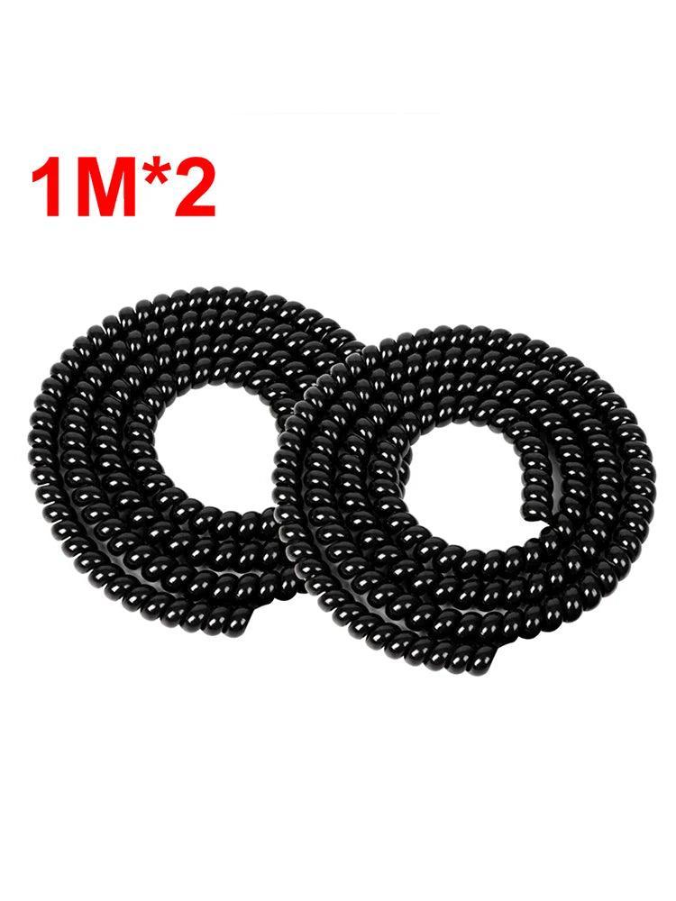 1M Electric Scooter Line Protector Covers Wire Cable Spiral Winder for - VirtuousWares:Global
