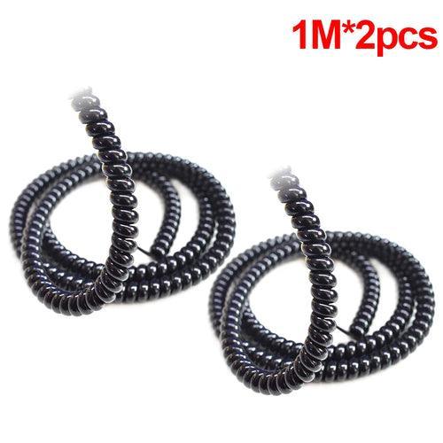 1M Electric Scooter Line Protector Covers Wire Cable Spiral Winder for - VirtuousWares:Global