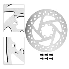 1PC 145mm Brake Disc For ROTOR For VSETT 10+ For Dualtron For Kaabo - VirtuousWares:Global