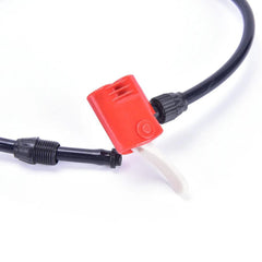 1pc Hand Air Pump Inflator Bike Tyre Replacement Hose Tube Rubber For - VirtuousWares:Global