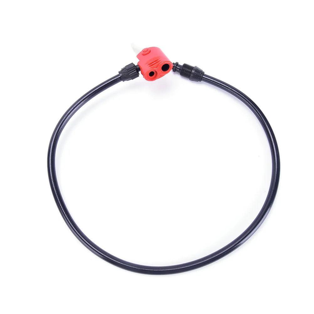 1pc Hand Air Pump Inflator Bike Tyre Replacement Hose Tube Rubber For - VirtuousWares:Global