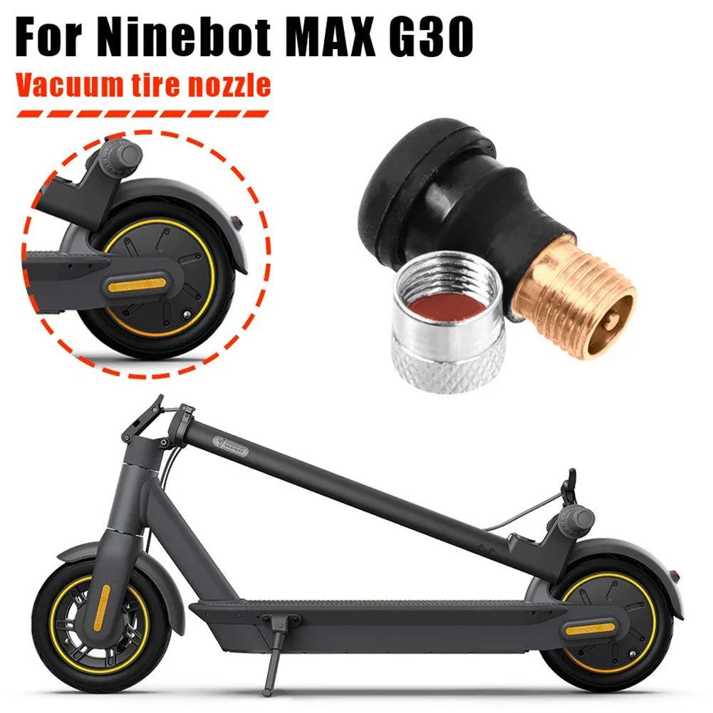 1pc Vacuum Tubeless Air Valve Hot Sale For Ninebot Max G30 Tires - VirtuousWares:Global