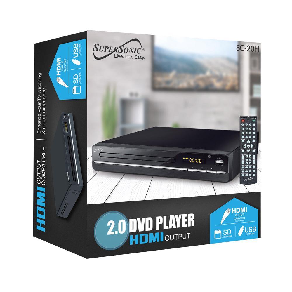 2.0 Channel DVD Player with HDMI Output - VirtuousWares:Global