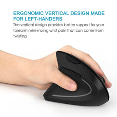 2.4G Wireless Ergonomic Vertical Mouse - VirtuousWares:Global
