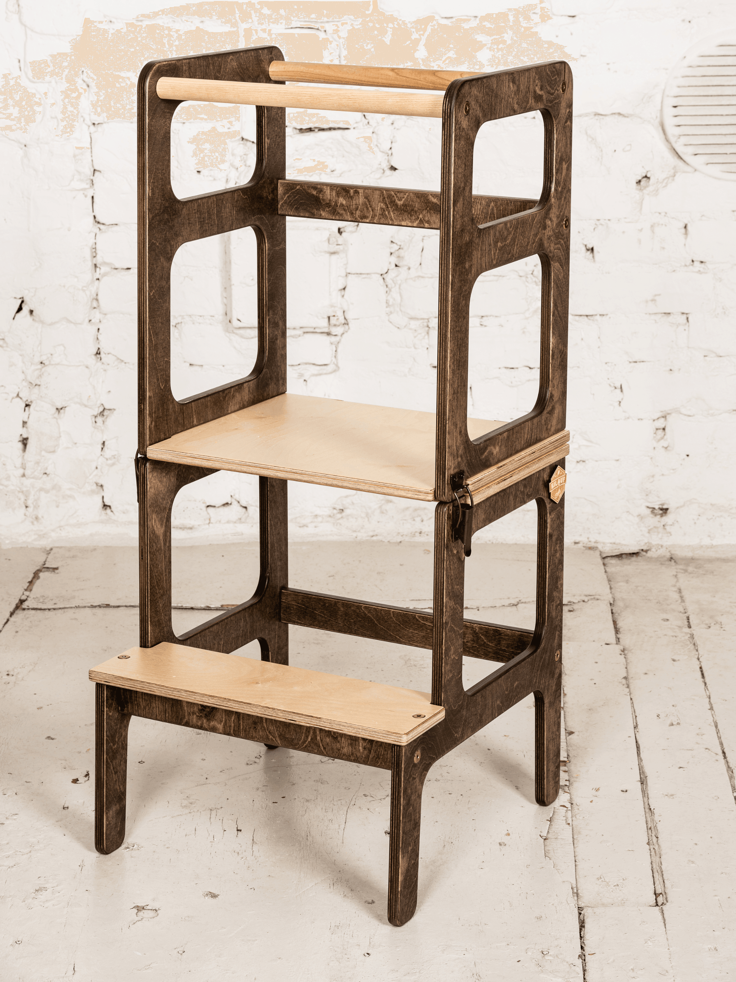 2 in 1 Brown Kitchen helper/table - VirtuousWares:Global