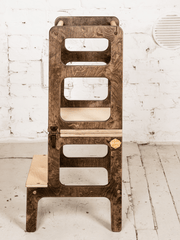 2 in 1 Brown Kitchen helper/table - VirtuousWares:Global
