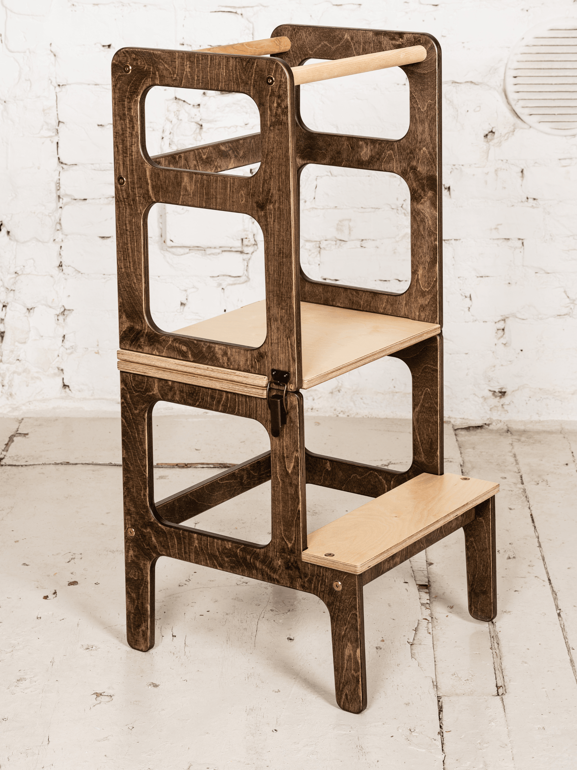 2 in 1 Brown Kitchen helper/table - VirtuousWares:Global