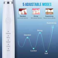 2 in 1 Dental Whitening Electric Tooth Brush Tartar Remover Teeth - VirtuousWares:Global