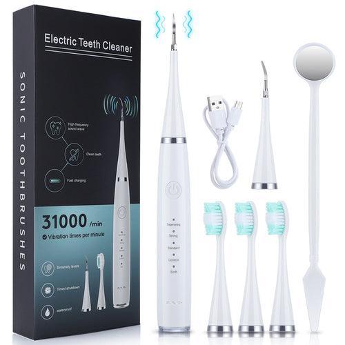 2 in 1 Dental Whitening Electric Tooth Brush Tartar Remover Teeth - VirtuousWares:Global