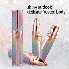 2 In 1 Electric Eyebrow Trimmer Female Women Epilator Eye Brow Lip - VirtuousWares:Global