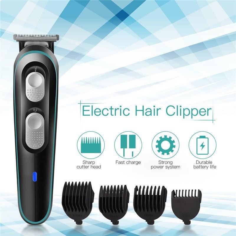 2 In 1 Electric Hair Clipper Beard Trimmer For Men Cordless - VirtuousWares:Global