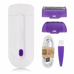 2 In 1 Electric Hair Trimmer USB Rechargeable Women Bikini Facial - VirtuousWares:Global