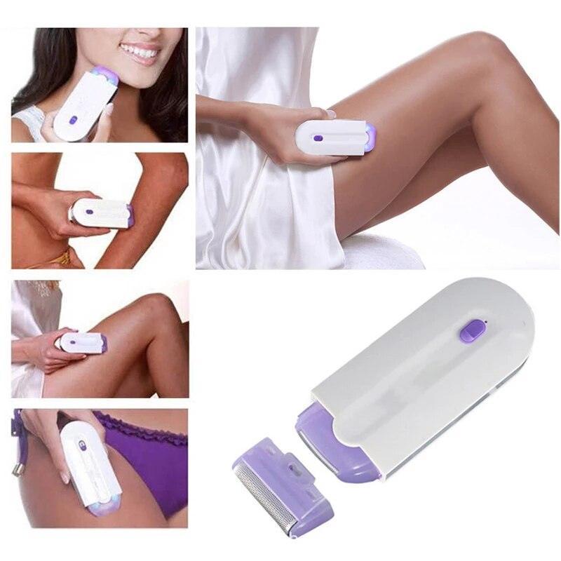 2 In 1 Electric Hair Trimmer USB Rechargeable Women Bikini Facial - VirtuousWares:Global