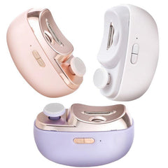 2 IN 1 Electric Nail Clipper Cutter With LED Light Automatic Nail - VirtuousWares:Global