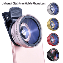 2 IN 1 Lens Universal Clip 37mm Mobile Phone Lens - VirtuousWares:Global