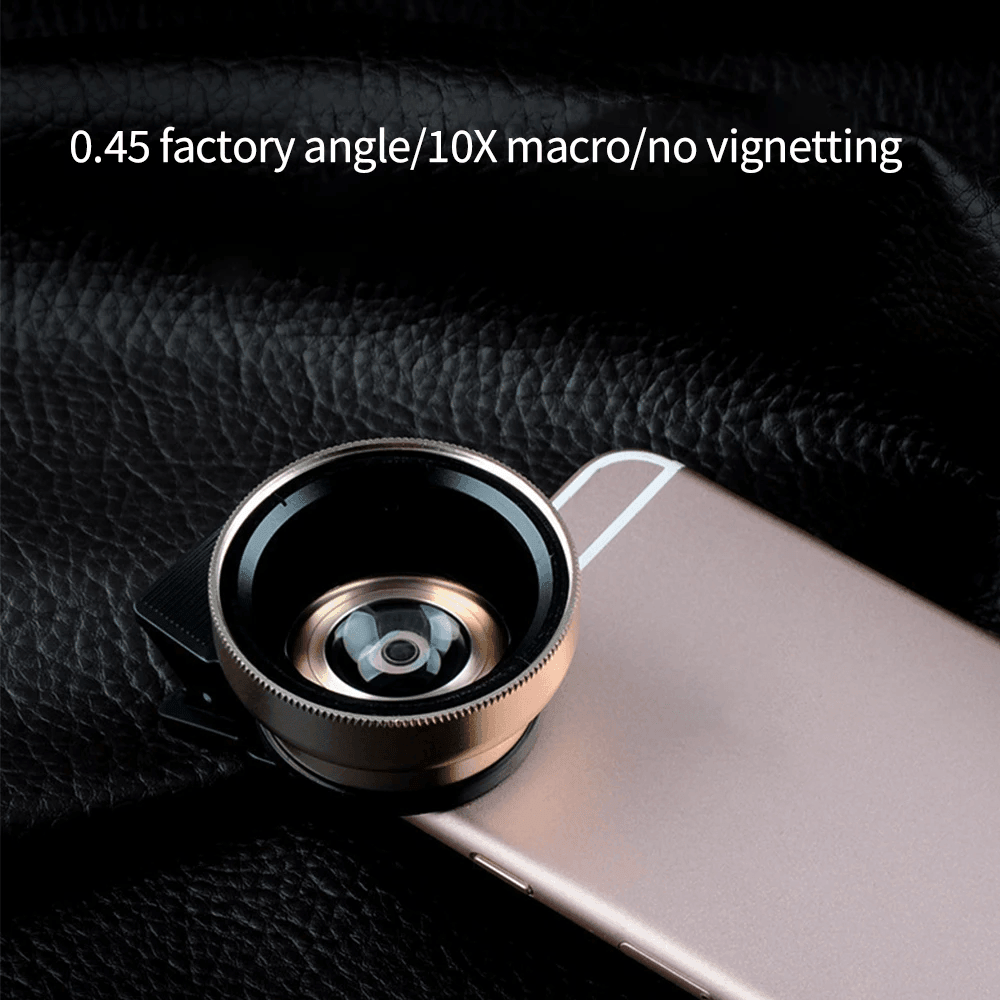 2 IN 1 Lens Universal Clip 37mm Mobile Phone Lens - VirtuousWares:Global
