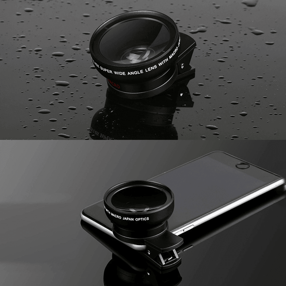2 IN 1 Lens Universal Clip 37mm Mobile Phone Lens - VirtuousWares:Global