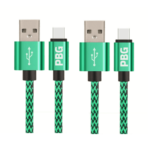 2 Pack 10FT XL Charger Compatible for Iphone Cable Nylon Woven - VirtuousWares:Global