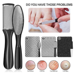 20 in 1 Black Stainless Steel Professional Pedicure Tools - VirtuousWares:Global
