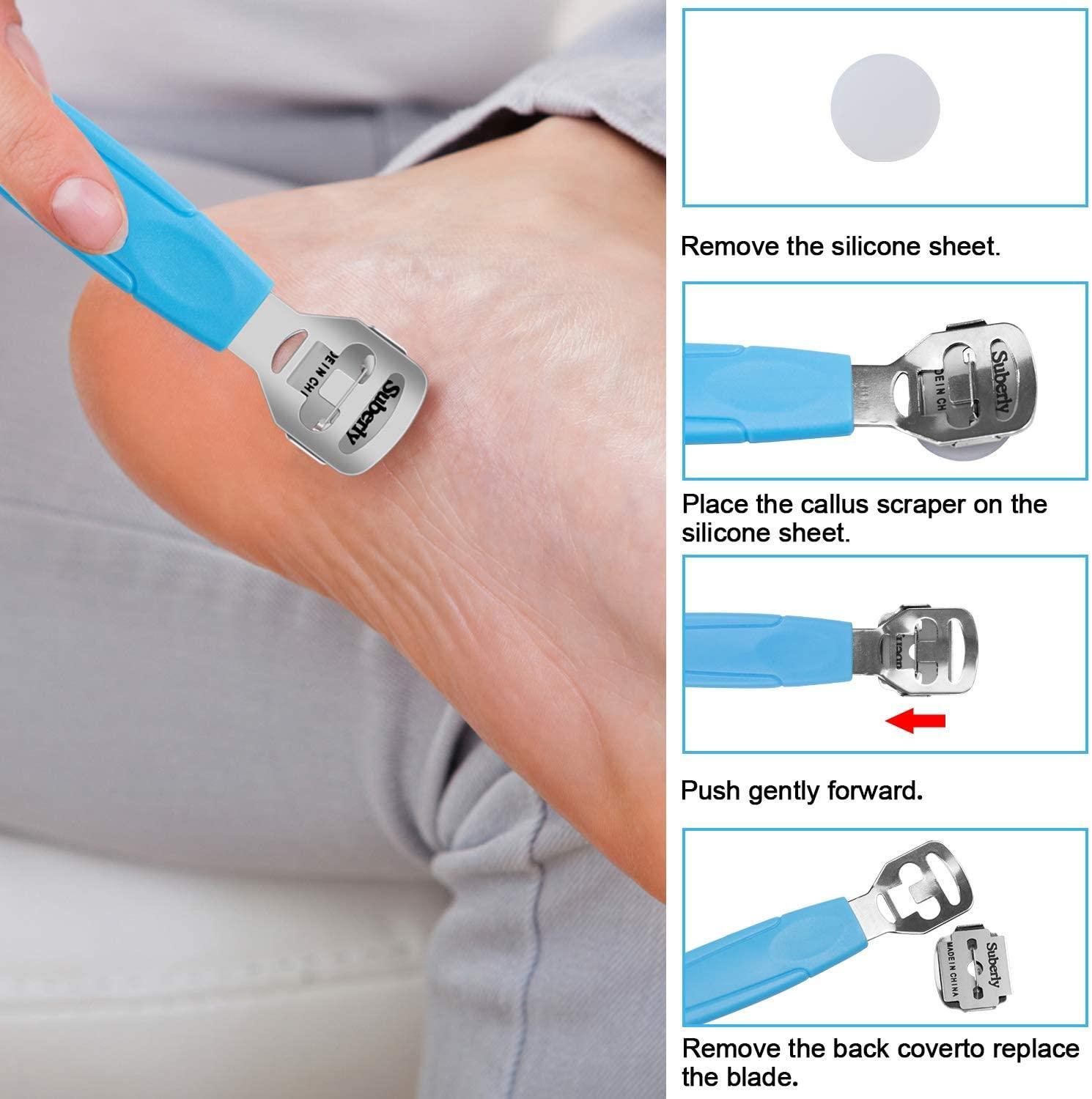 20 in 1 Foot Files Professional Pedicure Tools Set - VirtuousWares:Global
