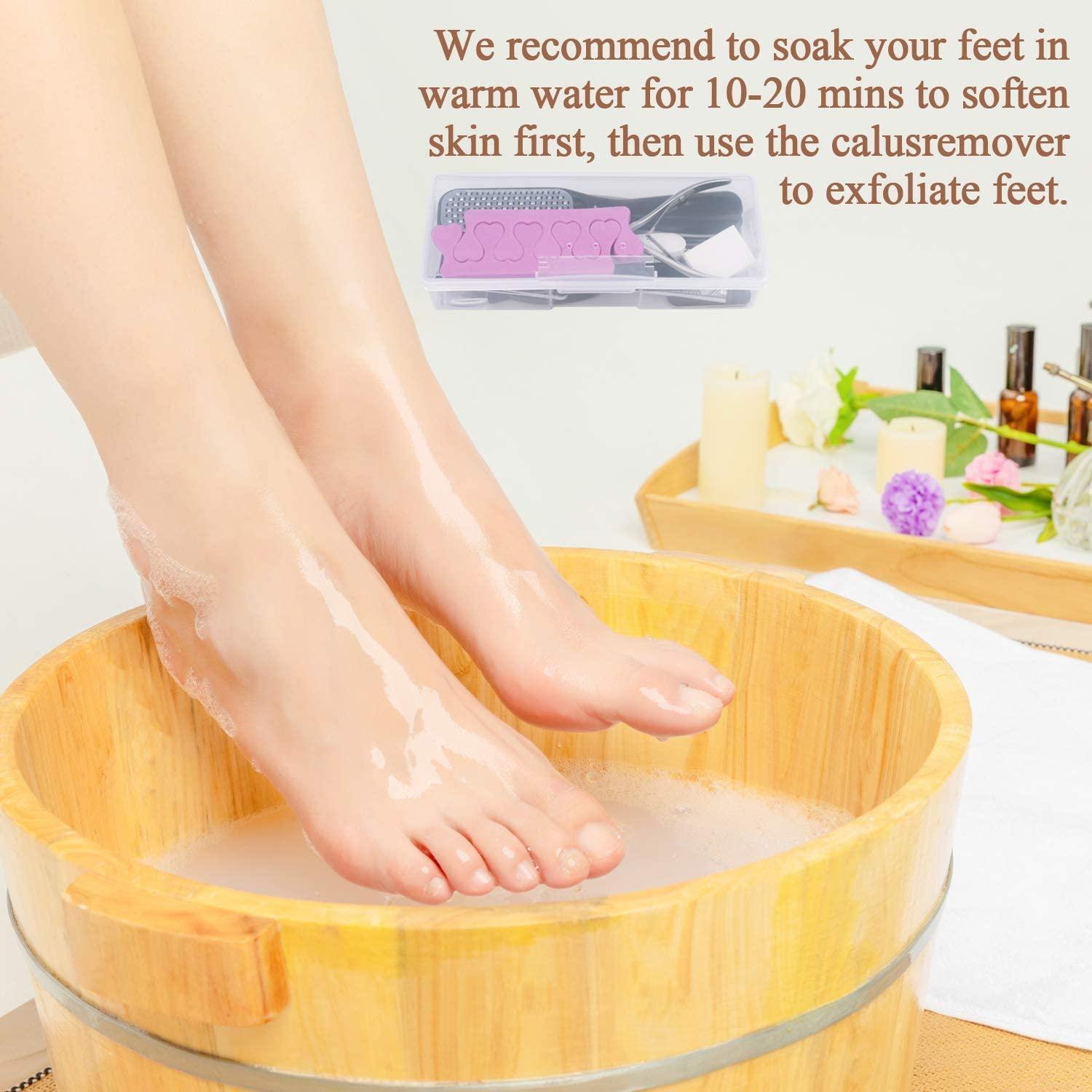 20 in 1 Foot Files Professional Pedicure Tools Set - VirtuousWares:Global