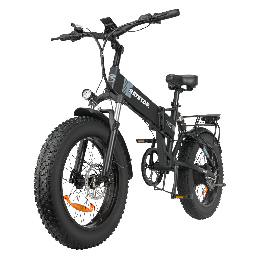 20 Inch Wide Folding Mountain Electric Bicycle With Fat Tire - VirtuousWares:Global