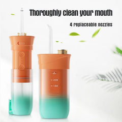 200ml Portable Oral Irrigator Teeth Cleaner 3 Modes USB Rechargeable - VirtuousWares:Global