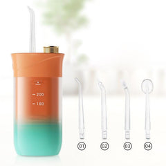200ml Portable Oral Irrigator Teeth Cleaner 3 Modes USB Rechargeable - VirtuousWares:Global