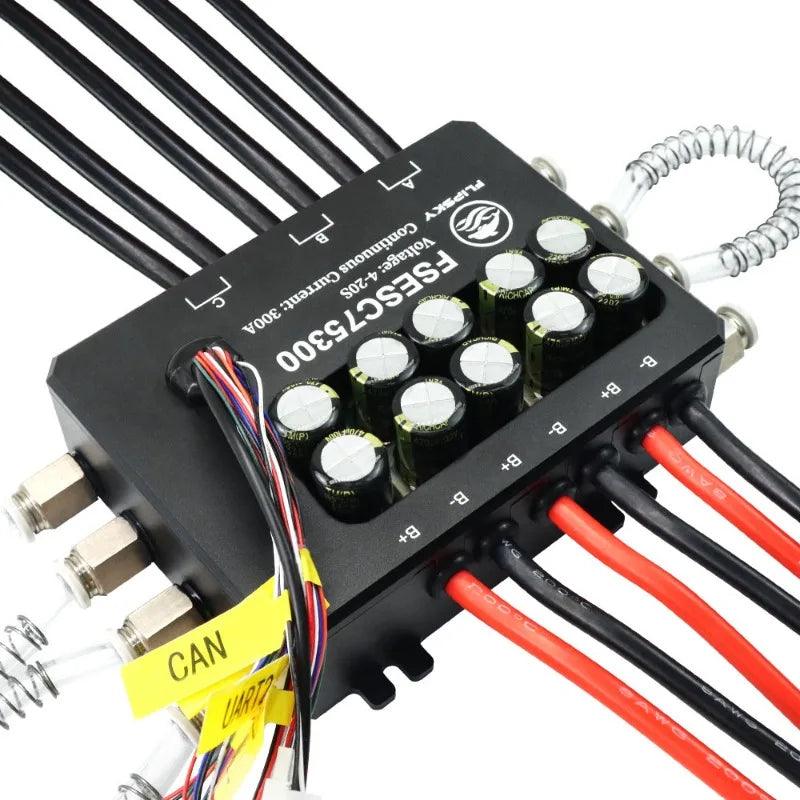 2022 Flipsky New FSESC 75300 75V 84V 300A ESC Controller with - VirtuousWares:Global