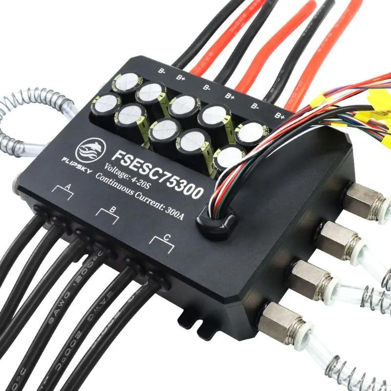 2022 Flipsky New FSESC 75300 75V 84V 300A ESC Controller with - VirtuousWares:Global