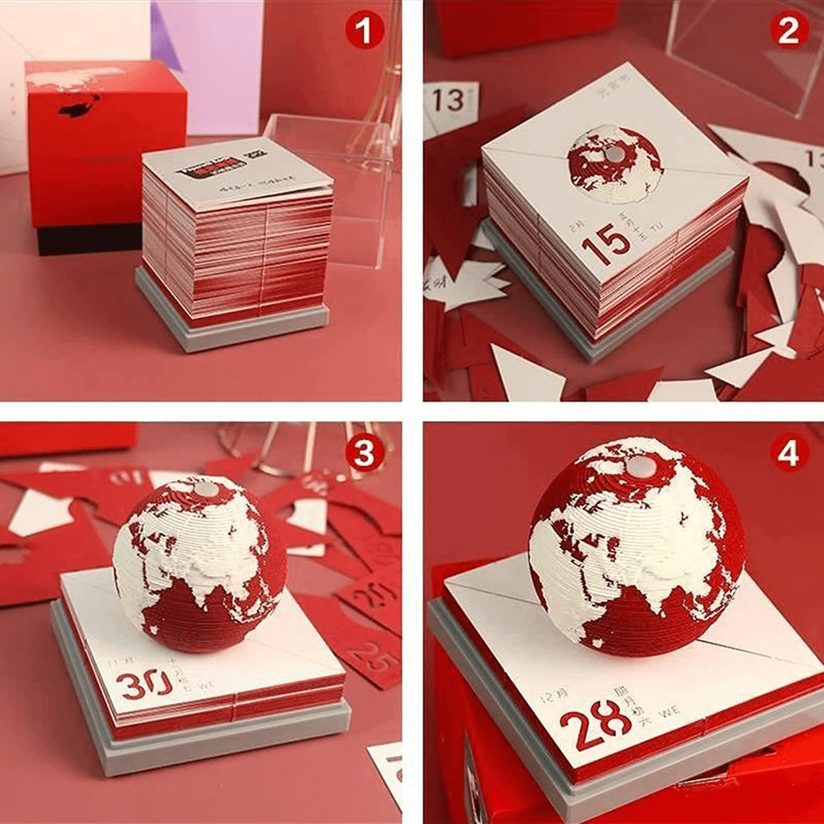 2023 Creative 3D Earth Calendar - VirtuousWares:Global