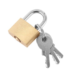 20MM small copper lock luggage case padlock - VirtuousWares:Global