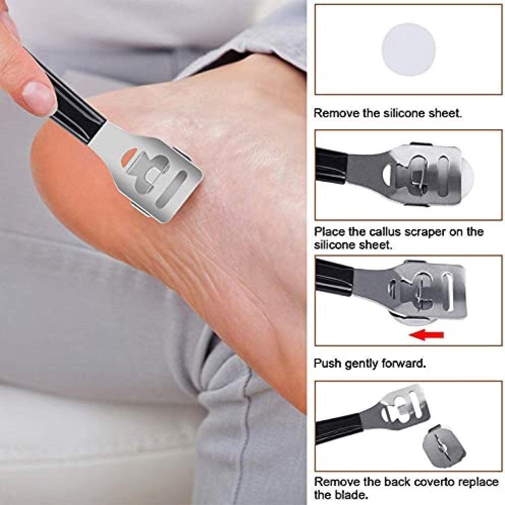 21 in 1 Stainless Steel Professional Pedicure Tools - VirtuousWares:Global