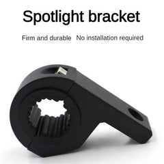 2/1pc Universal Motorcycle LED Headlight Fog Light Clamps Holder Tube - VirtuousWares:Global